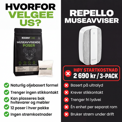 Plasser disse posene der mus gjemmer seg – og se dem forsvinne